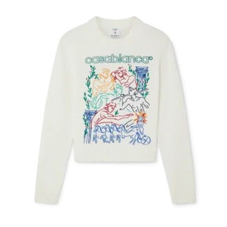 Geborduurde trui Geborduurde trui