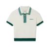 Gebreid tennispoloshirt