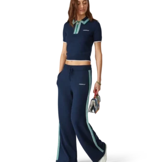 Gebreide tennisbroek