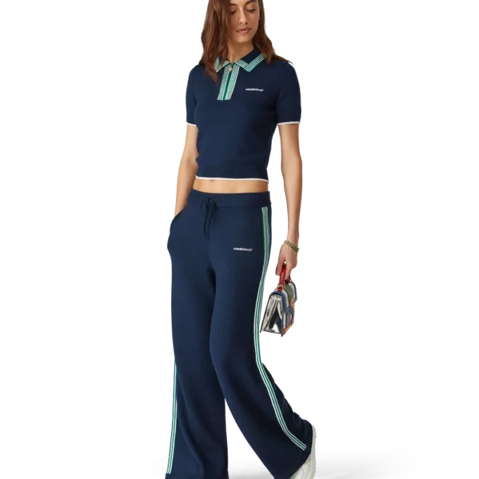 Gebreide tennisbroek