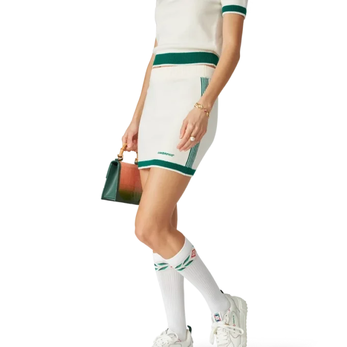 Gebreide tennisrok Gebreide tennisrok