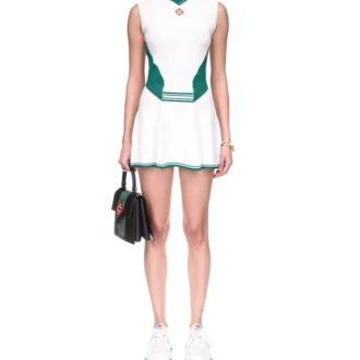 Gedrapeerde tennisjurk Gedrapeerde tennisjurk
