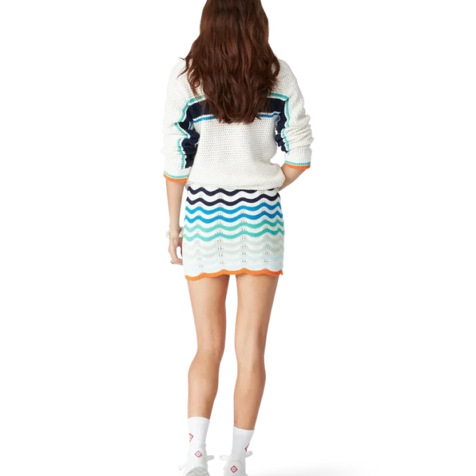 Gekleurde gehaakte rok Gekleurde gehaakte rok