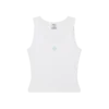 Geribbelde jersey tanktop Geribbelde jersey tanktop