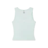 Geribbelde jersey tanktop Geribbelde jersey tanktop