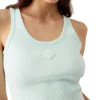 Geribbelde jersey tanktop Geribbelde jersey tanktop