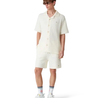 Gesteunde gebreide Shorts