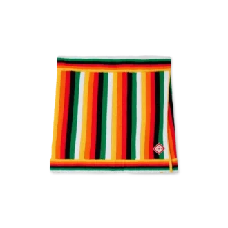 Gestreepte badstofrok Gestreepte badstofrok