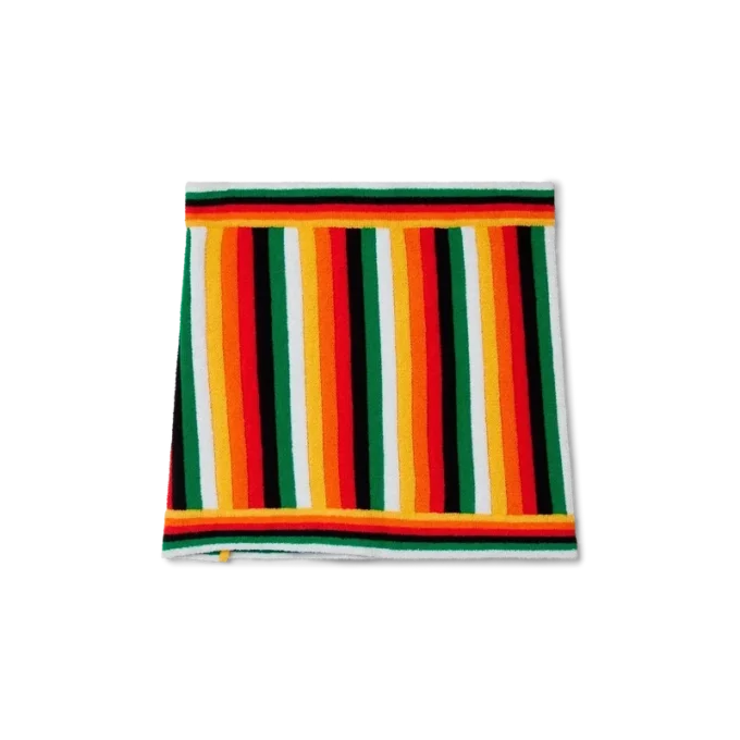 Gestreepte badstofrok Gestreepte badstofrok