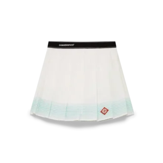 Gestreepte geplooide minirok