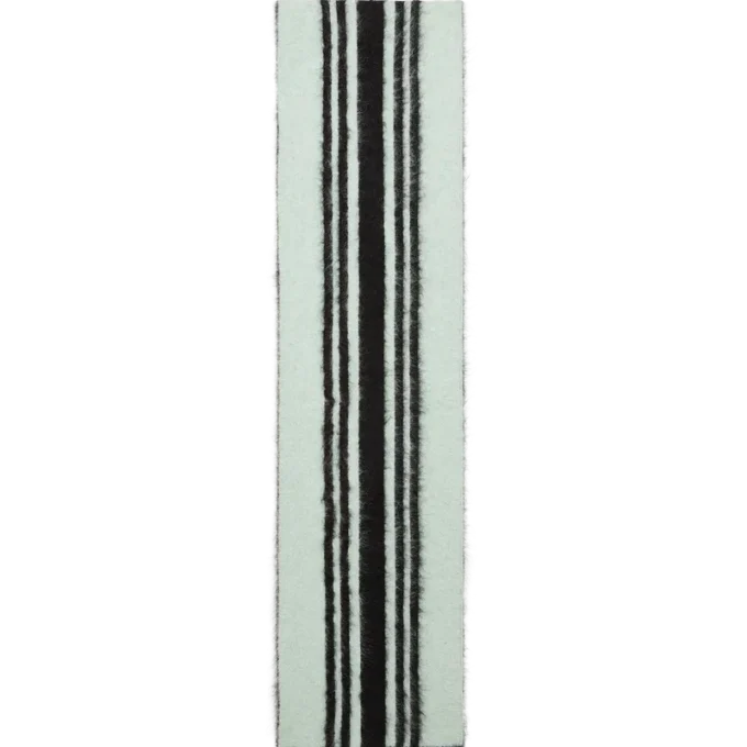 Gestreepte mohair sjaal