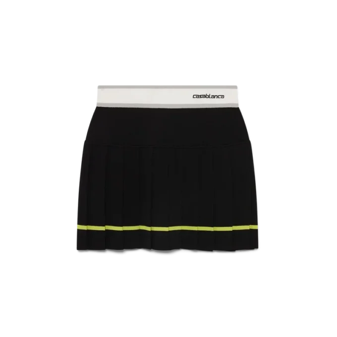 Gestreepte plooirok Gestreepte plooirok