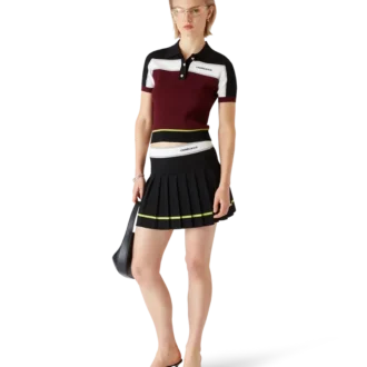 Gestreepte plooirok Gestreepte plooirok