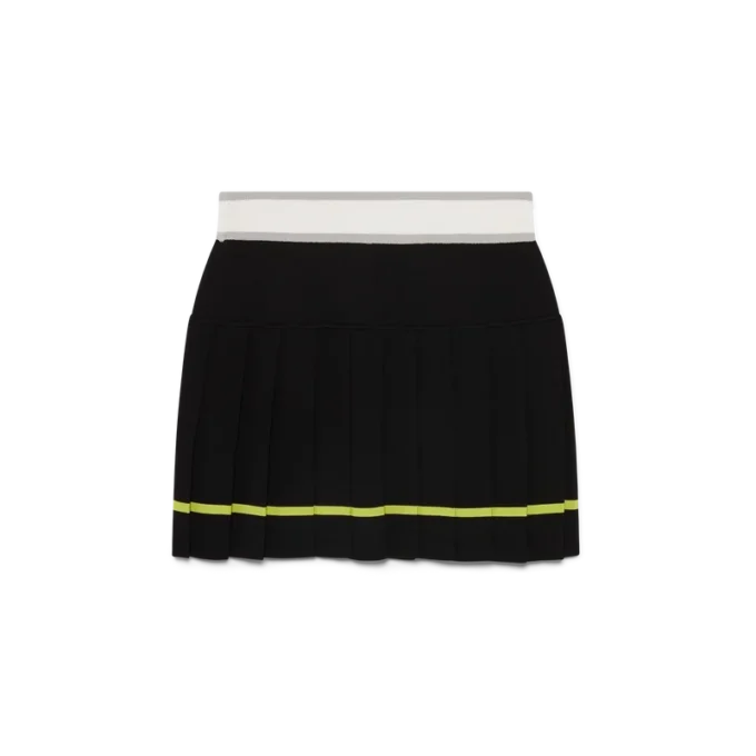 Gestreepte plooirok Gestreepte plooirok