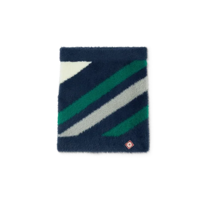 Gestreepte pluizige rok