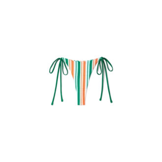 Gestreepte string-bikinibroek