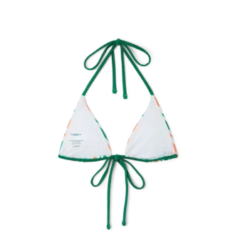 Gestreepte string-bikinitop