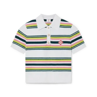 Gestrept poloshirt