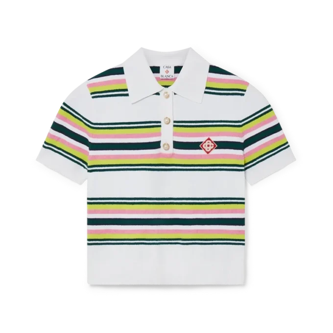 Gestrept poloshirt