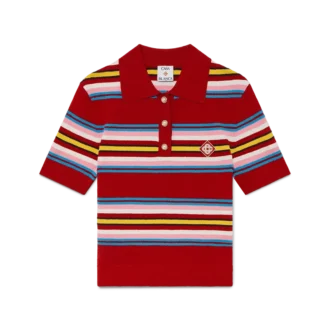 Gestrept poloshirt
