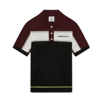 Gestreptes merino-Poloshirt