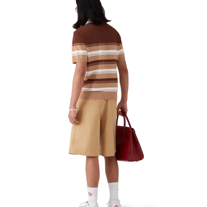 Gestreptes Poloshirt