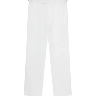 Getailleerde chino broek