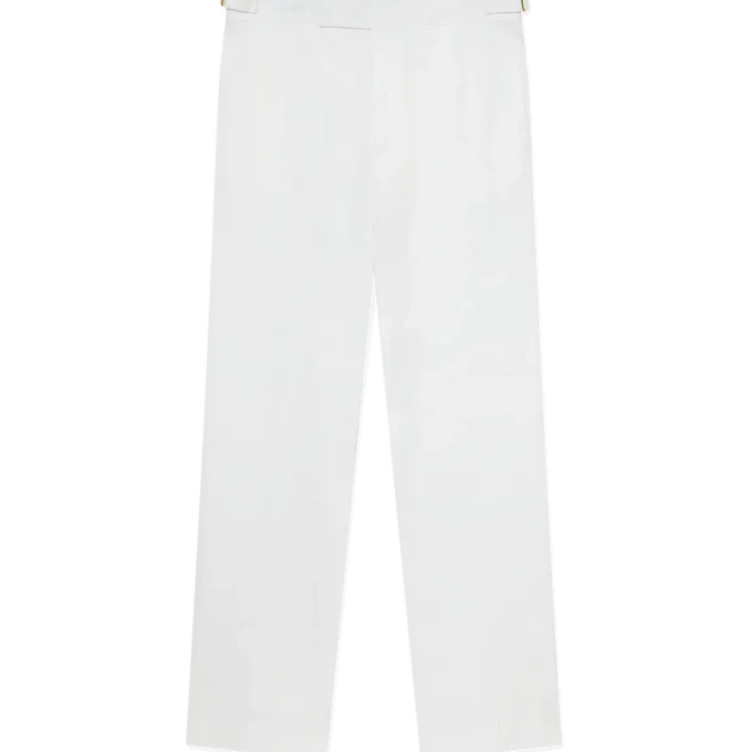 Getailleerde chino broek