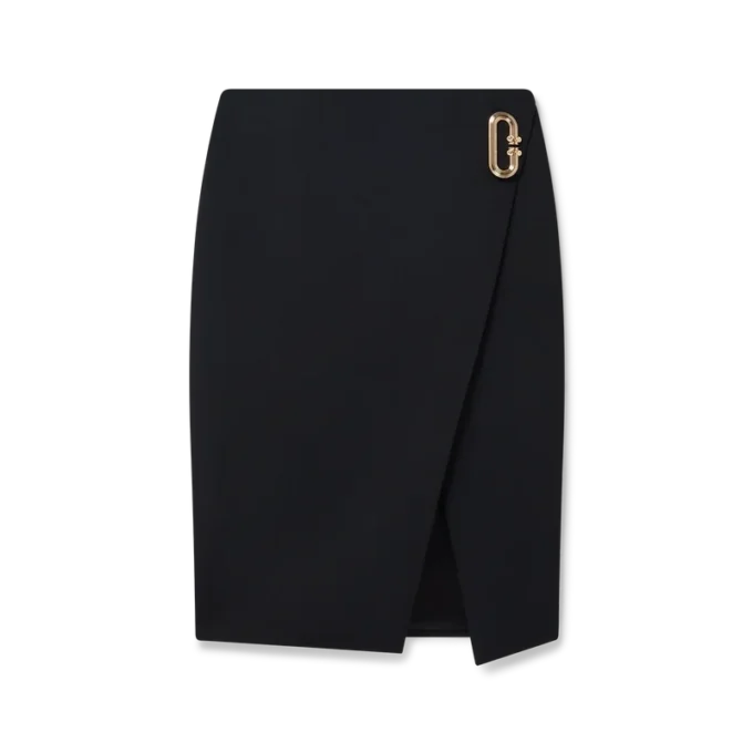 Getailleerde wikkelrok