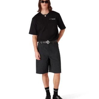 Glitch Orchid oversized T-shirt met korte mouwen