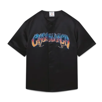 Gothic baseballshirt met korte mouwen