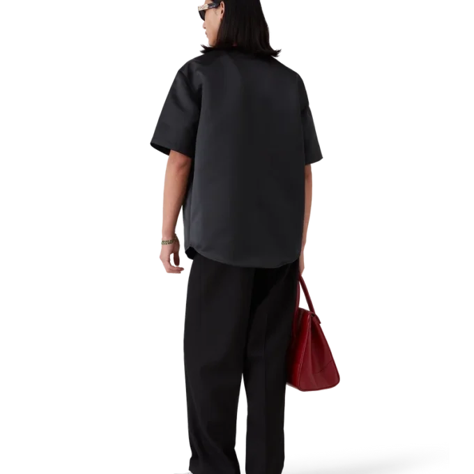 Gothic baseballshirt met korte mouwen