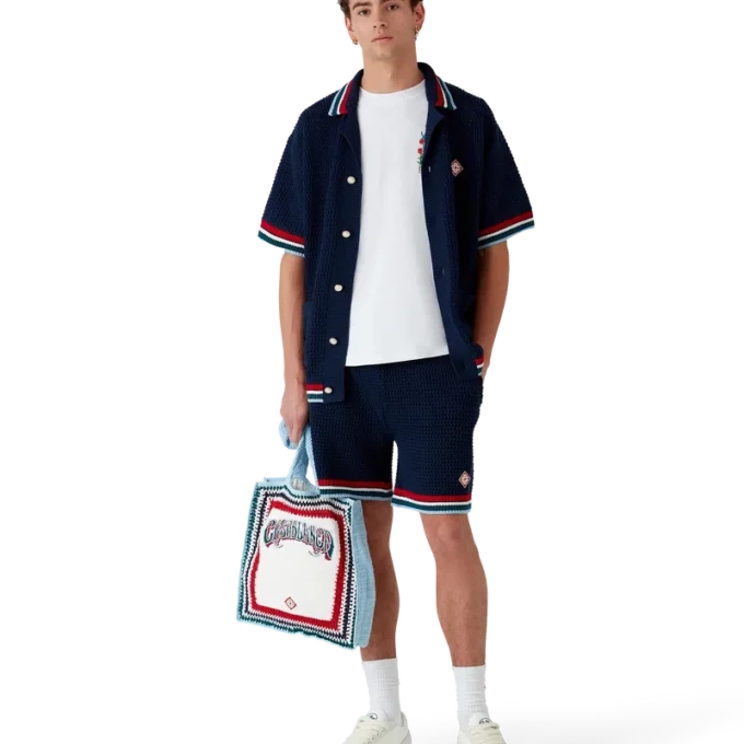 Gothic gehaakt overhemd