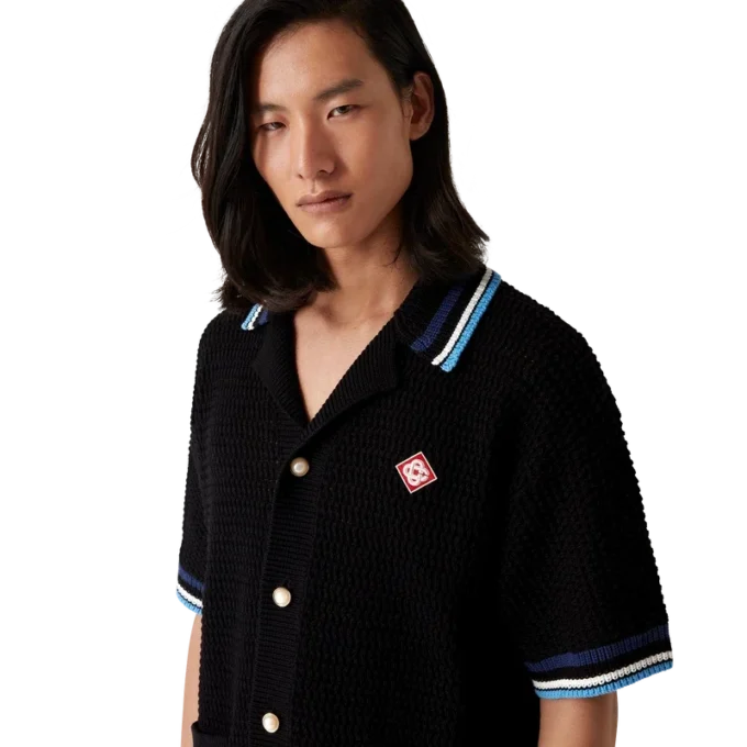 Gothic gehaakt overhemd