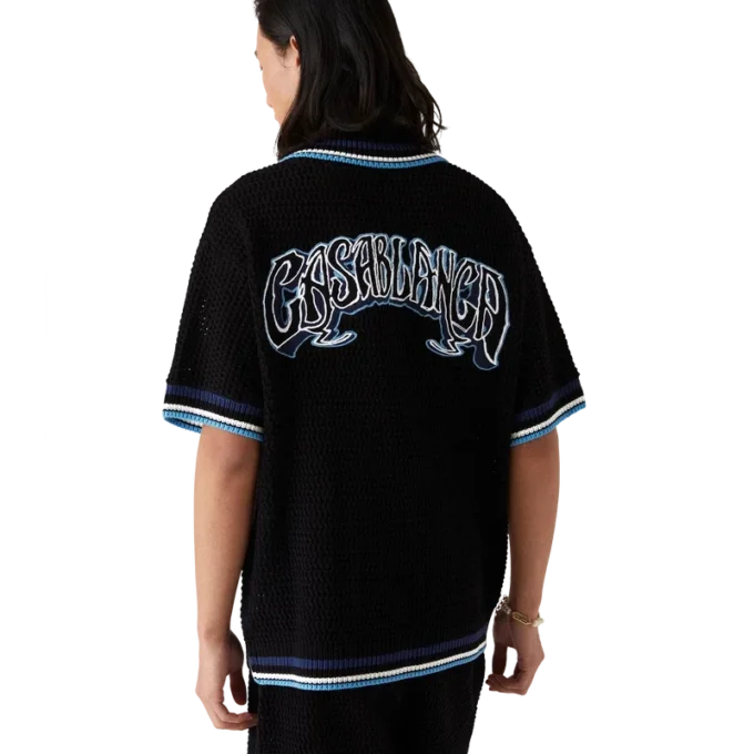 Gothic gehaakt overhemd