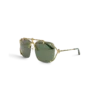 Goud & Groen de Pilot-zonnebril