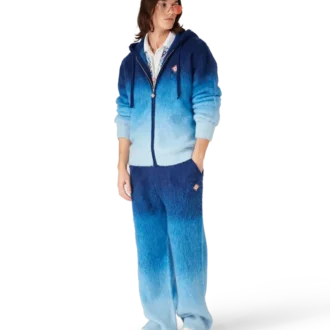 Gradient Mohair-broek