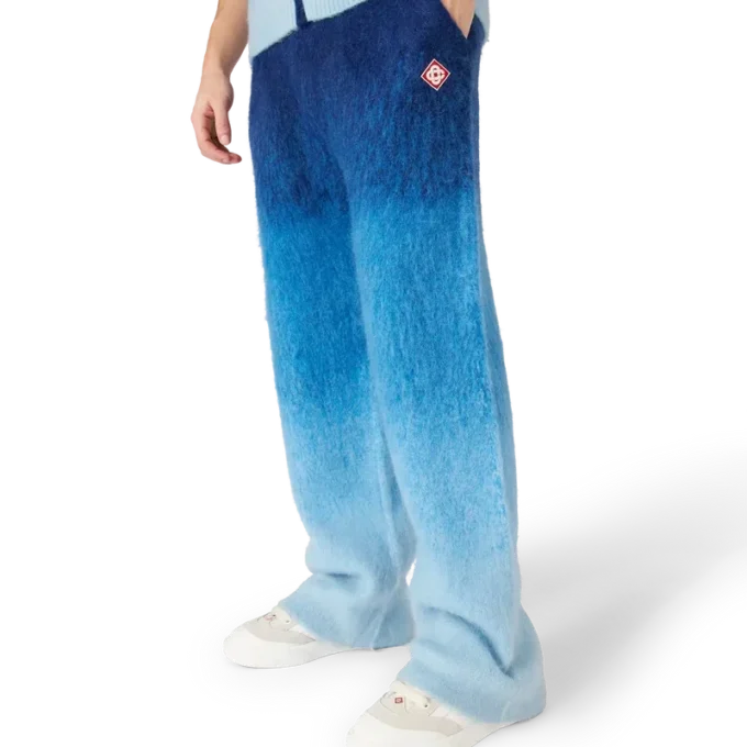 Gradient Mohair-broek