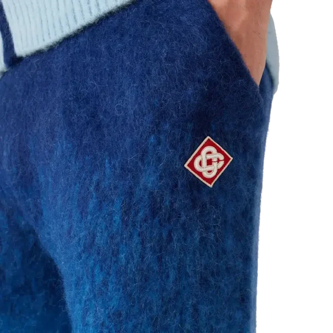 Gradient Mohair-broek