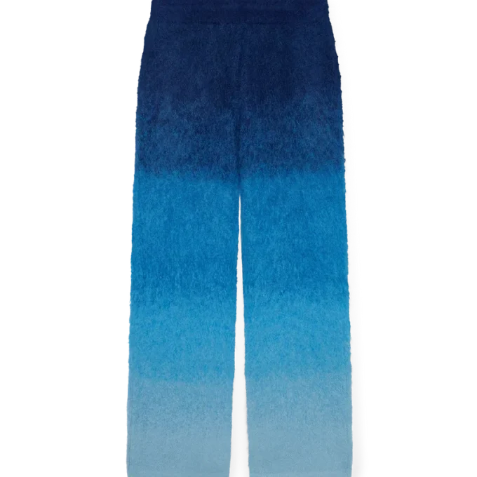 Gradient Mohair-broek