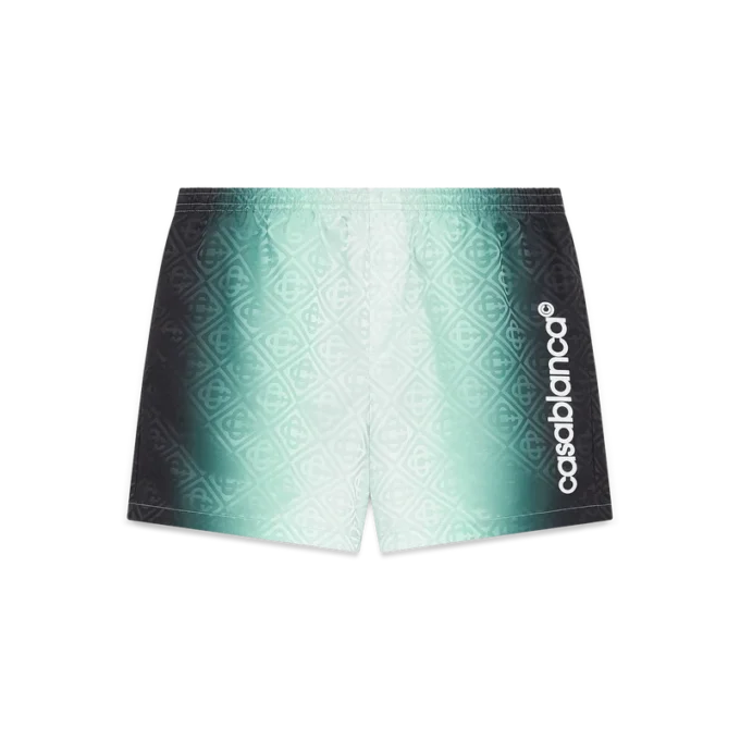 Gradient Monogram Jacquard zwemshort