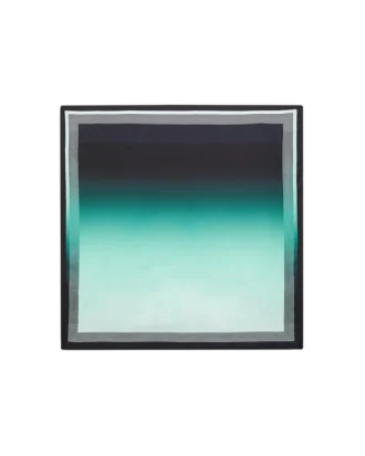 Gradient Ping Pong grote zijden sjaal