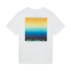 Gradient Square T-shirt met korte mouwen Gradient Square T-shirt met korte mouwen