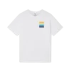 Gradient Square T-shirt met korte mouwen Gradient Square T-shirt met korte mouwen