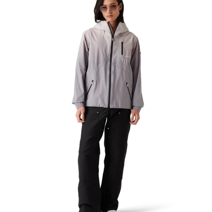 Gradient waterdichte jas