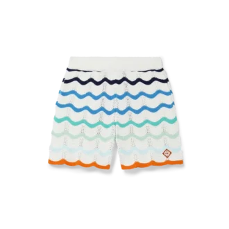 Gradient Wave gehaakte Shorts