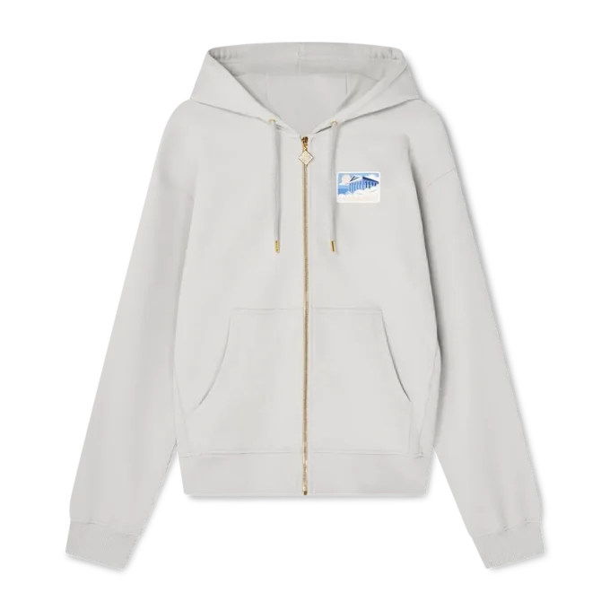 Greek Temple-sweatshirt met capuchon