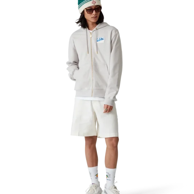 Greek Temple-sweatshirt met capuchon