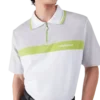Grijs poloshirt met korte mouwen