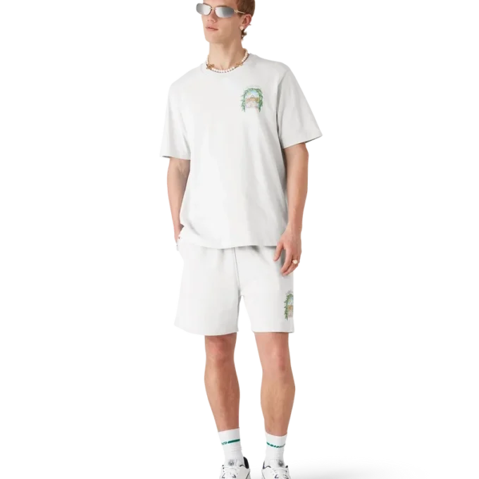 Grijze L’arche-sweatshorts